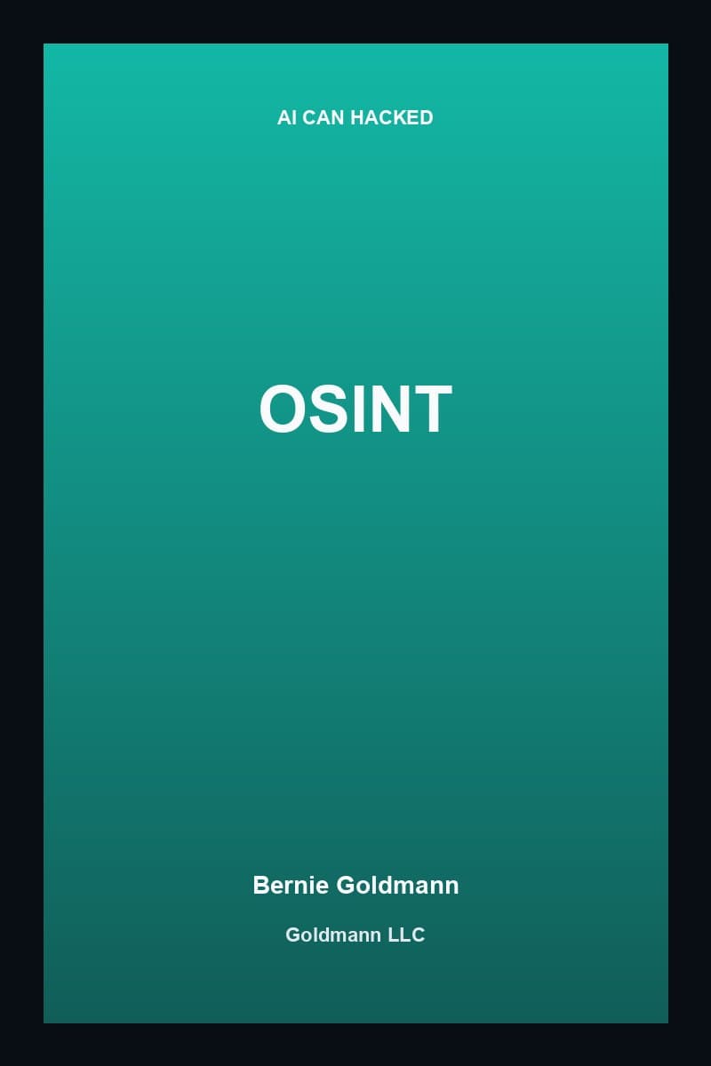 AI Can Hacked: OSINT with AI cover
